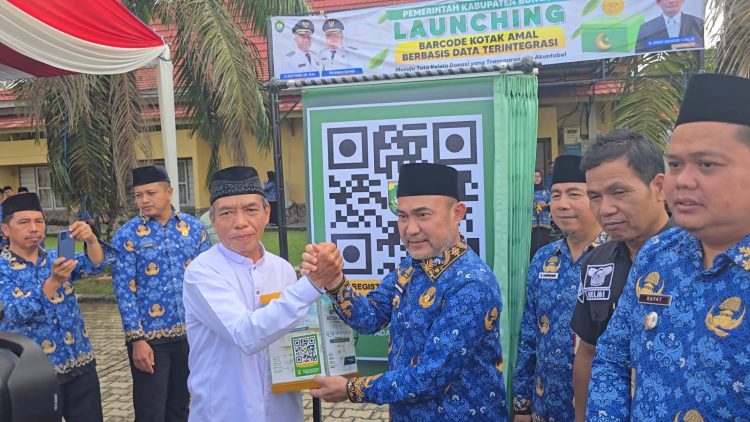 Polri Hadiri dan Dukung Launching Barcode Kotak Amal di Bungo, Perkuat Pengawasan Dana Umat. (Foto : ist)