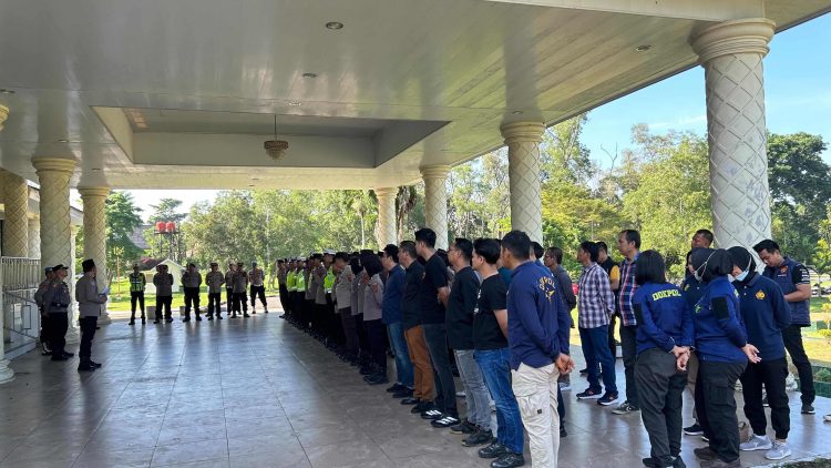 Peringatan May Day di Jambi Berlangsung Aman dan Tertib, Polda Jambi Kedepankan Pengamanan Humanis. (Foto : ist)
