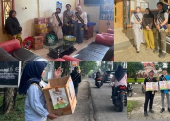 Banjir Menguji, Solidaritas Menjawab, Aksi Bujang Upik Merangin Galang Donasi Patut Diapresiasi. (Foto : ist)