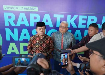 Jambi Guncang Rakernas ADPMET: Gubernur Al Haris Deklarasi Perang Fiskal Tak Adil, Dorong Kilang Mini Mulut Tambang. (Foto : ist)