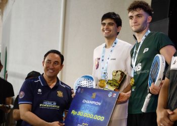 Akhiri Padel Tournament Piala Bersinar 2026, Kepala BNN RI Dorong Generasi muda hidup sehat. (Foto : ist)