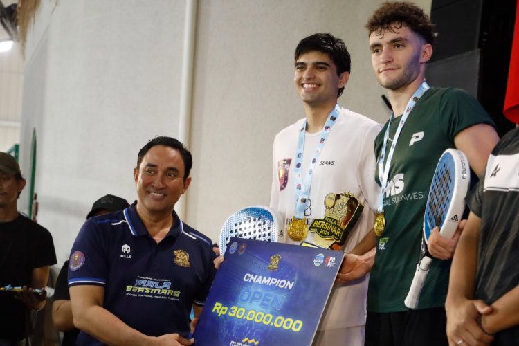 Akhiri Padel Tournament Piala Bersinar 2026, Kepala BNN RI Dorong Generasi muda hidup sehat. (Foto : ist)