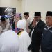 Sekda Sudirman Lepas JCH Kloter 23, Doakan Jamaah Jadi Haji Mabrur, Pulang Sehat. (Foto : ist)