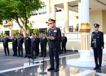 Kapolda Jambi Pimpin Upacara Hari Kebangkitan Nasional 2026, Tegaskan Semangat Persatuan dan Nasionalisme. (Foto : ist)