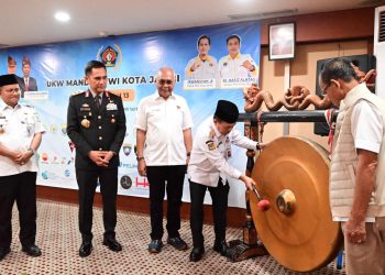 Kapolda Jambi Buka UKW PWI Kota Jambi, Dorong Lahirnya Wartawan Profesional dan Kritik Konstruktif. (Foto : ist)