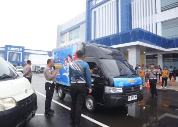 Ditlantas Polda Jambi Gelar Pelatihan Safety Driving Pengemudi SPPG MBG, Wujud Dukungan Program Nasional Menuju Generasi Emas 2045. (Foto : ist)