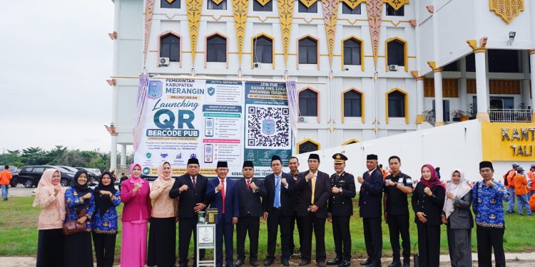 Sikat Pungutan Liar, Pemkab Merangin Luncurkan Sistem QR Barcode Izin Pengumpulan Uang dan Barang. (Foto : ist)
