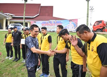 Polda Jambi Gelar Kegiatan SUPPORT-Psi untuk Perkuat Ketahanan Mental dan Kekompakan Personel. (Foto : ist)