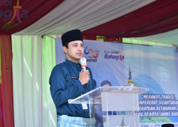 Gelar Sedekah Bumi, Langkah Strategis Perkuat Tradisi Dan Dorong Ekonomi Lokal Menuju Kota Jambi Bahagia. (Foto : ist)