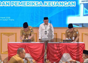 Pemkot Jambi Sampaikan LKPD Unaudited Tahun 2025. (Foto : ist)