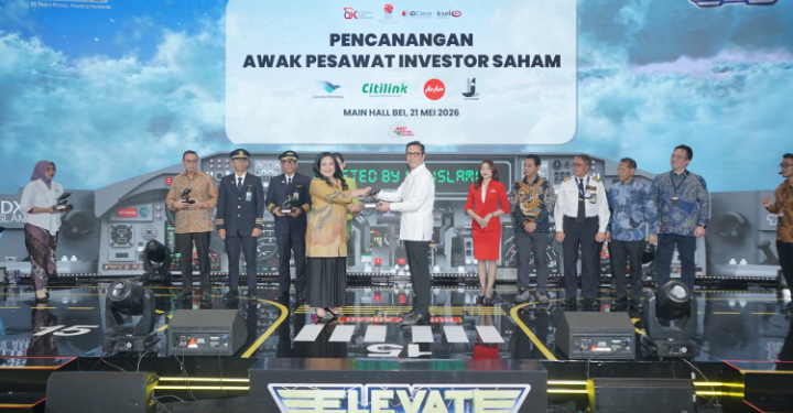 Awak Pesawat Investor Saham, Kolaborasi BEI dengan Industri Aviasi. (Foto : ist)