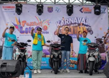 Yamaha Karnaval GEAR ULTIMA Resmi Hadir di Depok, Pesta Rakyat Seru untuk Keluarga Indonesia. (Foto : ist)