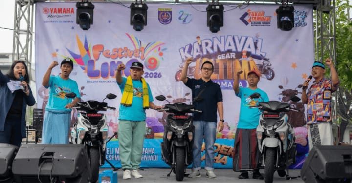 Yamaha Karnaval GEAR ULTIMA Resmi Hadir di Depok, Pesta Rakyat Seru untuk Keluarga Indonesia. (Foto : ist)