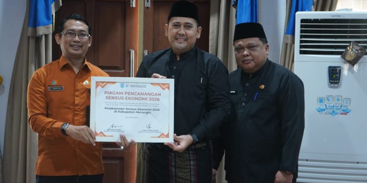 Bupati Syukur yang Pertama, Sensus Ekonomi 2026 Resmi Dimulai. (Foto : ist)