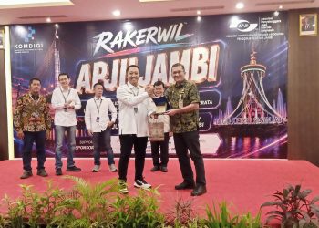 Wakili Gubernur Jambi Buka Rakerwil APJII, Ariansyah Tegaskan Komitmen Hadirkan Internet Terjangkau untuk Masyarakat. (Foto : ist)