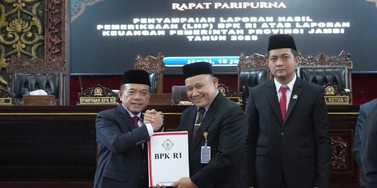 Raih Opini WTP ke-14, Gubernur Al Haris Tegaskan Komitmen Perbaiki Tata Kelola Keuangan. (Foto : ist)