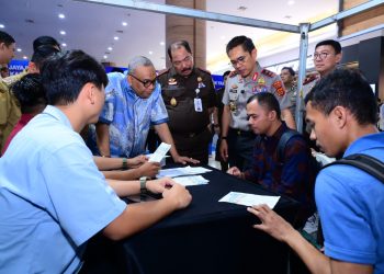 Polda Jambi Gelar Bhayangkara Presisi Job Fair & Bazar UMKM, Hadirkan 1.000 Lowongan Kerja dari 100 Perusahaan. (Foto : ist)
