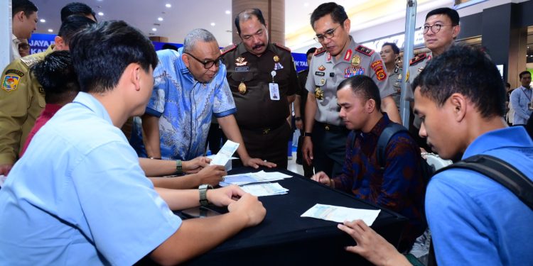 Polda Jambi Gelar Bhayangkara Presisi Job Fair & Bazar UMKM, Hadirkan 1.000 Lowongan Kerja dari 100 Perusahaan. (Foto : ist)