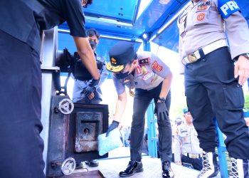 Peringati Hari Anti Narkotika Internasional 2026, Polda Jambi Musnahkan Barang Bukti Narkoba dan Perkuat Sinergi Berantas Peredaran Gelap Narkotika. (Foto : ist)