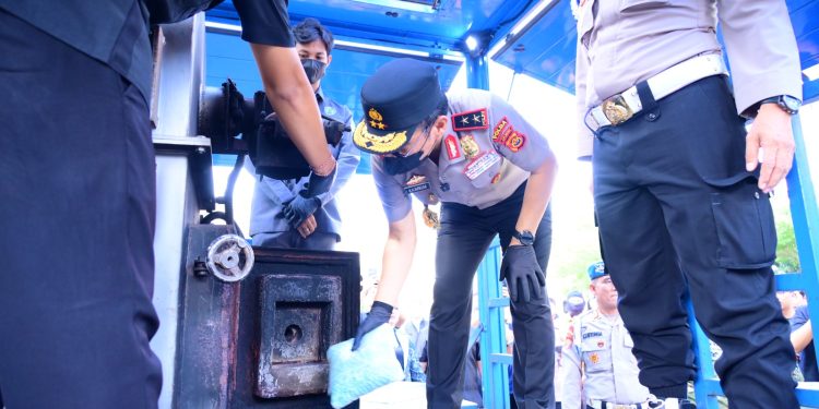 Peringati Hari Anti Narkotika Internasional 2026, Polda Jambi Musnahkan Barang Bukti Narkoba dan Perkuat Sinergi Berantas Peredaran Gelap Narkotika. (Foto : ist)