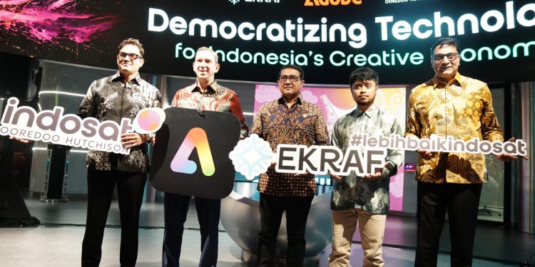 Kreator, Bersiaplah: Kemenekraf, Indosat, dan Adobe Hadir untuk Mengubah Kreativitas Menjadi Peluang Nyata. (Foto : ist)