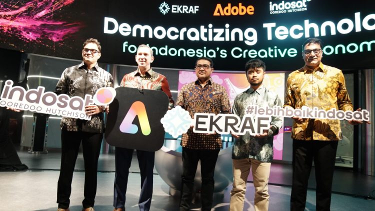 Kreator, Bersiaplah: Kemenekraf, Indosat, dan Adobe Hadir untuk Mengubah Kreativitas Menjadi Peluang Nyata. (Foto : ist)
