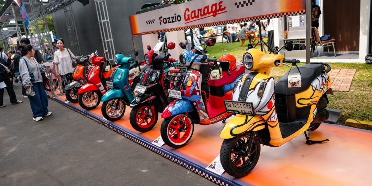 Ragam Inspirasi Modifikasi Yamaha Fazzio Hybrid dari Sang Juara CLASSY Modifest 2026. (Foto : ist)