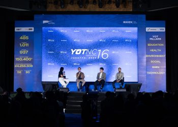 Suasana sesi "Terhubung Dalam Aksi" yang menjadi bagian dari Young On Top National Conference (YOTNC) 2026, di Jakarta, pada Sabtu (4/7). Melalui sesi ini, Astra mengajak lebih banyak anak muda menjadi inisiator perubahan melalui 17th Semangat Astra Terpadu Untuk (SATU) Indonesia Awards 2026. (Foto : ist)