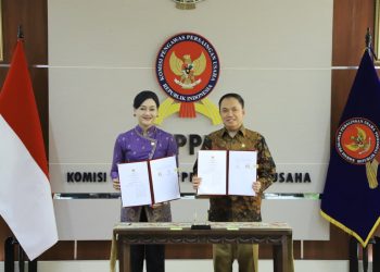 OJK dan KPPU sepakat tingkatkan sinergi dan koordinasi dalam pelaksanaan tugas dan fungsi. (Foto : ist)