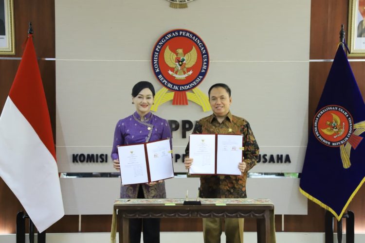 OJK dan KPPU sepakat tingkatkan sinergi dan koordinasi dalam pelaksanaan tugas dan fungsi. (Foto : ist)