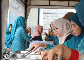 Pojok Berkah TP PKK Provinsi Jambi Bersama BPJS Ketenagakerjaan, Edukasi Perlindungan Sosial bagi Masyarakat. (Foto : ist)