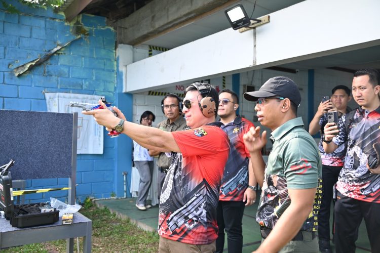 Semarak Hari Bhayangkara ke-80, Polda Jambi Gelar Kejuaraan Menembak Kapolda Cup 2026. (Foto : ist)
