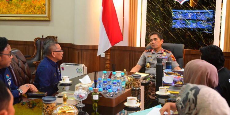 Kapolda - BPS Provinsi Jambi Perkuat Sinergi Dukung Akurasi Data Pembangunan. (Foto : ist)