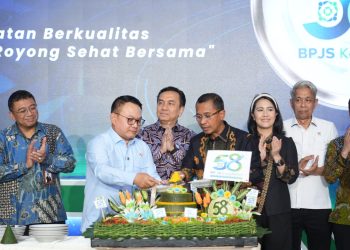 HUT ke-58 BPJS Kesehatan: 
Menjaga Harapan Melalui Gotong Royong untuk Sehat Bersama. (Foto : ist)