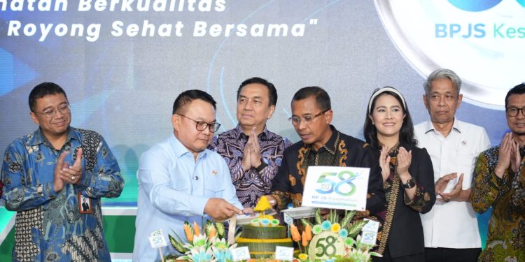 HUT ke-58 BPJS Kesehatan: 
Menjaga Harapan Melalui Gotong Royong untuk Sehat Bersama. (Foto : ist)