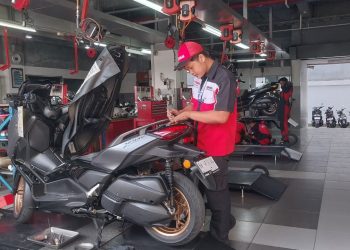 Yamaha Flagship Shop Jambi Hadirkan Promo Spesial Hari Bhayangkara, Konsumen Bisa Nikmati Diskon Servis hingga Layanan Jemput Motor Gratis. (Foto : ist)