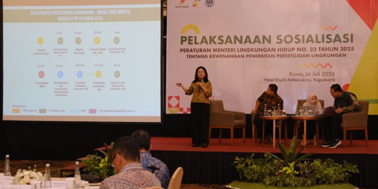 VP HSSE PHR Tujuan S Silaen saat memberikan sambutan pada momen tersebut, sebagai host kegiatan PHR mengajak untuk memperkuat sinergi dan kolaborasi untuk menjaga ketahanan energi sembari merawat kelestarian lingkungan. (Foto : ist)