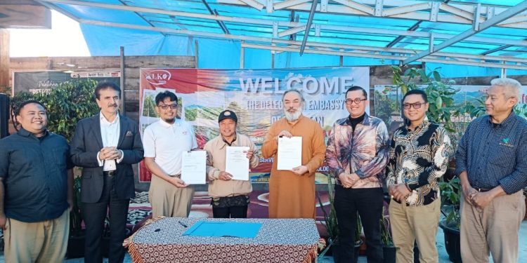 Ariansyah Apresiasi Ekspor Kopi Jambi ke Pakistan, Nilai Perdagangan Ditargetkan Rp18 Miliar. (Foto : ist)
