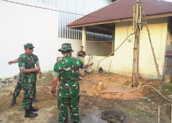 Danrem 042/Gapu Tinjau TMMD Ke-129, Pastikan Pembangunan Tepat Sasaran dan Bermanfaat bagi Masyarakat. (Foto : ist)