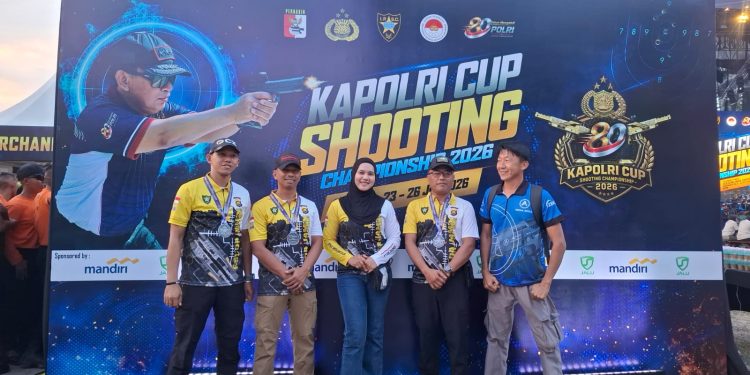 Polda Jambi Raih Juara II Kapolri Cup 2026, Tim Menembak Ukir Prestasi Nasional. (Foto : ist)