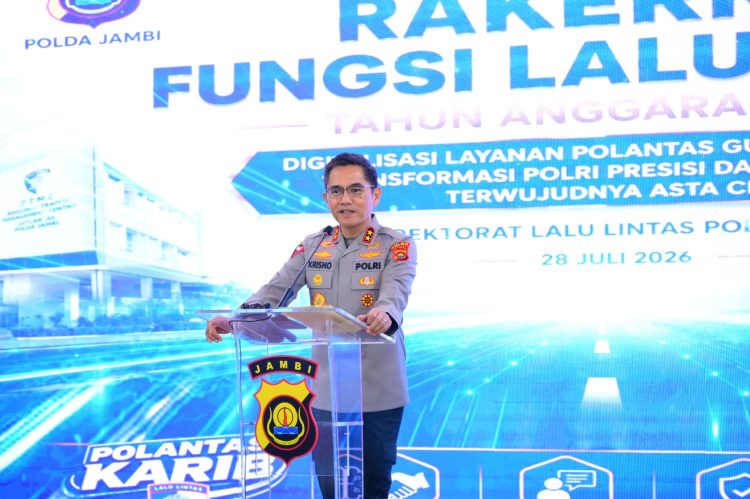 Kapolda Jambi Irjen Pol Krisno H Siregar. (Foto : ist)