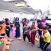 Pulihkan Trauma Pascakebakaran, Biro SDM Polda Jambi Berikan Support Psikologi kepada Keluarga Korban. (Foto : ist)