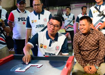 Open Tournament Domino Kapolda Cup 2026 Dibuka, Pererat Silaturahmi dan Junjung Sportivitas. (Foto : ist)