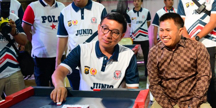 Open Tournament Domino Kapolda Cup 2026 Dibuka, Pererat Silaturahmi dan Junjung Sportivitas. (Foto : ist)