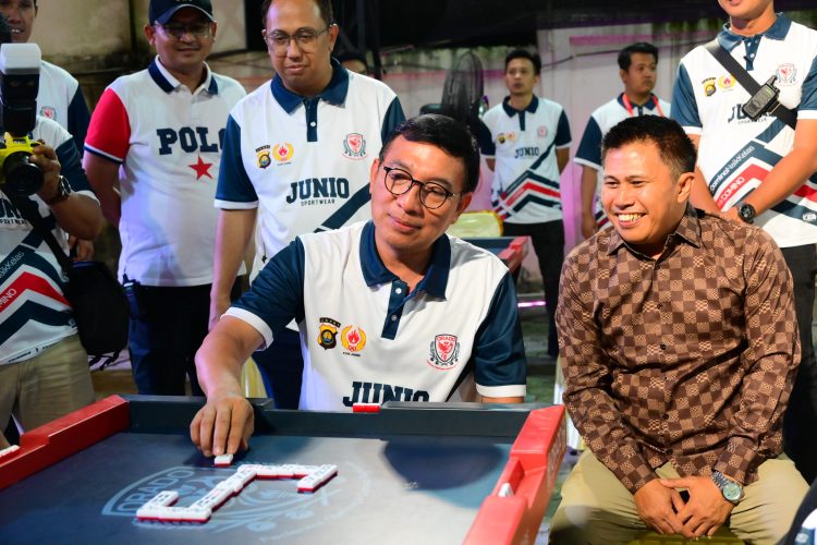 Open Tournament Domino Kapolda Cup 2026 Dibuka, Pererat Silaturahmi dan Junjung Sportivitas. (Foto : ist)