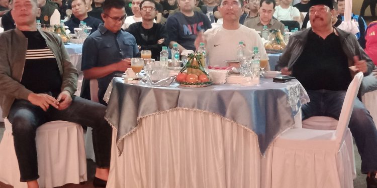 Kapolda Jambi bersama Danrem Gapu, Kajati Jambi dan Kepala BNN Provinsi Jambi. (Foto : Rolan - sinarjambi.com)