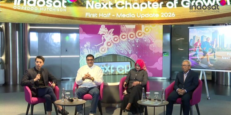 Indosat Ooredoo Hutchison Catat Pertumbuhan Double Digit, Percepat Transformasi Berbasis AI. (Foto : ist)