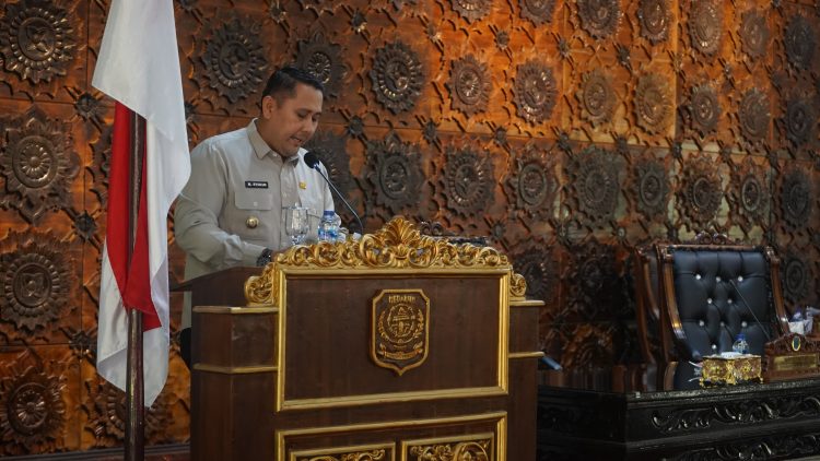 Bupati M. Syukur Sampaikan Rencana KUA-PPAS 2027, Fokus Pemantapan Infrastruktur dan Penguatan Ekonomi. (Foto : ist)