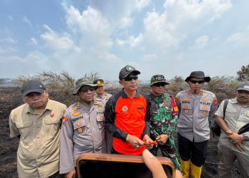 Polda Jambi Pastikan Penanganan Karhutla Sungai Gelam Maksimal. (Foto : ist)