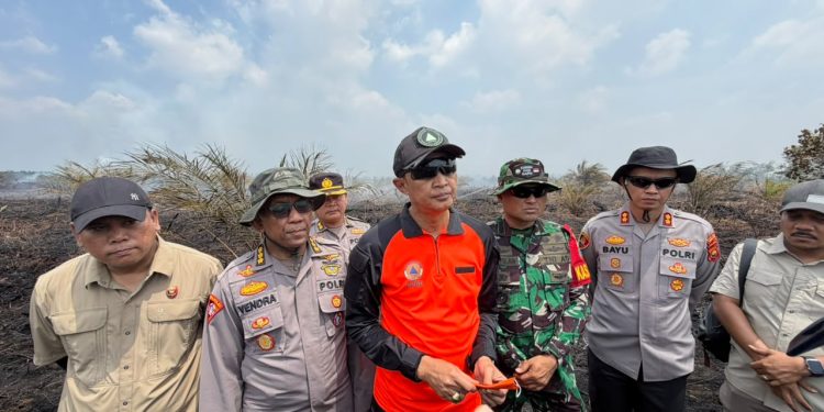 Polda Jambi Pastikan Penanganan Karhutla Sungai Gelam Maksimal. (Foto : ist)